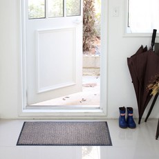 sina&somo 玄關腳踏墊, 灰米色