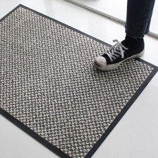 sina&somo 玄關腳踏墊, 灰色象牙