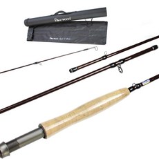 Rosewood Agile飛釣竿 RWFO1+收納套套組, 混色, 1套