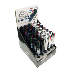 morning glory 6色多功能原子筆 1500 0.5mm 0.7mm 1.0mm, 藍色 + 紅色 + 綠色 + 黑色, 35個