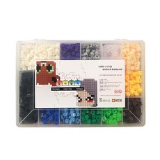 積木世界 益智彩色奈米積木托盤組, 混合色