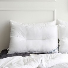 TOMY DECO Nano Peel 半微頸枕棉, 白色的