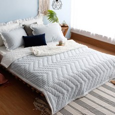 amante 泡泡紗波紋絎縫被組
