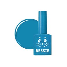 BESSIE 七彩系列 美甲凝膠, B04 海水藍色, 11ml, 1瓶