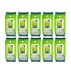 CLEANINGPLAN 拖把濕拖清潔布 25張, 10個