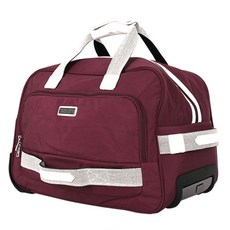 비버리힐스폴로클럽 휠 보스턴백 K71212, 버건디