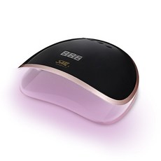 SM Eco Lab SML S8 LED UV凝膠美甲燈, 黑色的, 1個