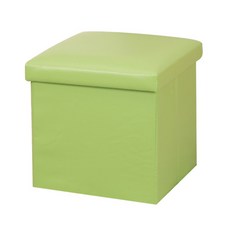 Market Pio家用收納型箱椅, 綠色, 1個