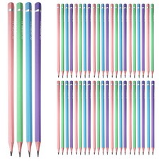 新款三角鉛筆 HB, 隨機出貨, 48個