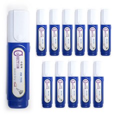 快乾修正液 藍色, 12ml, 12個