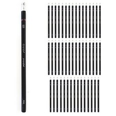 專業用鉛筆 2B, 48個, 黑色