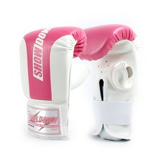 SHOWDOWN 盧卡斯袋拳擊手套, 粉色的