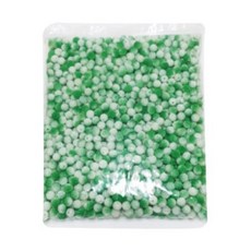 투톤 오도독 슬라임 만들기 재료 12mm 500g, 1개, 초록