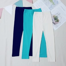 RAINBOW KIDS 孩童彩色內搭褲 3入組