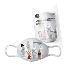 무민 아동용 사계절 순면 입체마스크