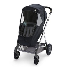 MomNest Ryan四季推車雨罩, 藍黑色