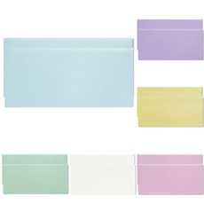 標誌性彩色信封 6 件套, 6種, 2套