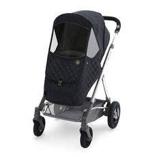 MomNest Ryan防寒推車雨罩, Blue Black