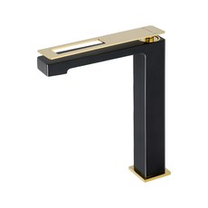 DOOJIN ASTRO頂部滾珠水槽龍頭黑金DL5000, 1個