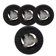 와우베이비 스토케 익스플로리 유모차 바퀴커버, 블랙, 1개