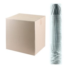 Uniart 2500 黑色紙杯, 50入, 20個
