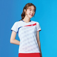 YONEX 女款羽毛球圓領短袖T恤 201TS002F