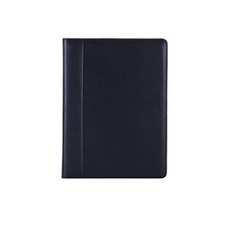 大豆K office名片及卡片收納筆記本活頁夾, 黑色, 1個