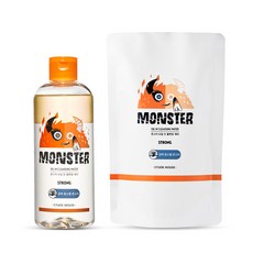 에뛰드 몬스터 오일인 클렌징워터 본품 300ml + 리필 300ml 세트, 1세트