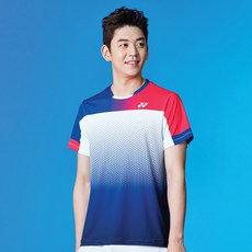 YONEX 男士圓形短袖 T恤 201TS005M