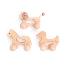 Miso Toy 木質動物套組, 混色