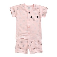 그린베베 아동용 통기성 피그 쟈가드 내의 반팔 상하의 세트