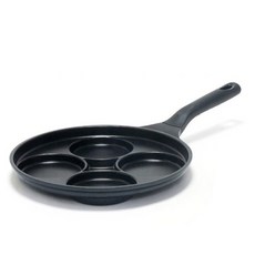 FOUR SEASONS 4格鑽石塗層不沾煎蛋鍋, 26cm, 1組