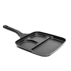 FOUR SEASONS 單柄3格煎蛋鍋, 27*27cm, 1組