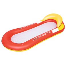 Bestway 水上充氣漂浮床 153cm, 紅色的, 1個