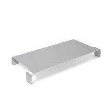 애니클리어 일체형 알루미늄 컴퓨터 모니터 받침대 AP-8S, 실버