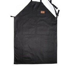 新韓畫材 專家用美術圍裙, 黑色