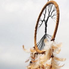 Two S Buck 幸運樹捕夢網 大, 棕色