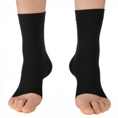 Husperft腳踝壓力襪套 黑色 SA154, 1個