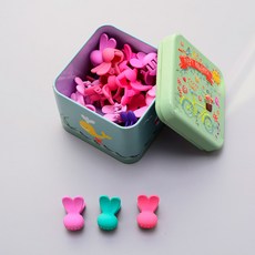 HANNAL RIBON 收納盒+兔子迷你髮夾