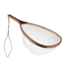 BATTLE FISHING 矽膠撈網 FLN-SIL01, 木質