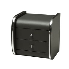 까사레브 앨리스 협탁, PU가죽 그레이