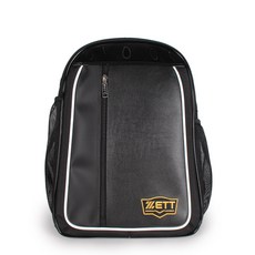 ZETT 個人棒球裝備雙肩包 BAK-406J, 黑色的