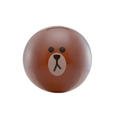 LINE FRIENDS 角色海灘球, 棕色的