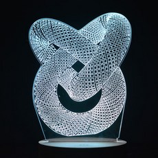 Homemine LED 3D a good many others 系列情境燈 J4 type, J406 莫比烏斯帶3