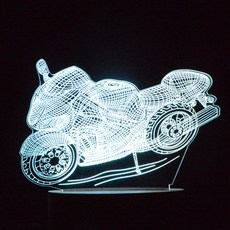 Homemine LED 3D 飛機 other 系列情境燈 H2 type, H203 摩托車2