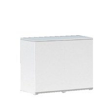 Bez Aqua高光澤水族箱底櫃 3字型 BZ9045H, 啞光白