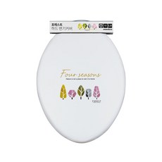 needco 硬質馬桶蓋O型中大, 森林, 1個