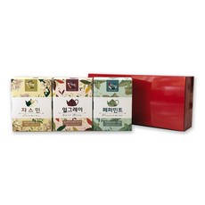 綜合茶茶包組 3款, 茉莉花茶+伯爵茶+薄荷, 1組