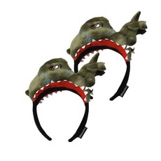 常客倉庫立體恐龍髮箍, 單色, 2個