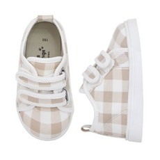 koongskoongs 抓絨格紋運動鞋